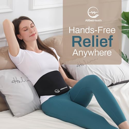 Back Pain Relief Wrap – Reusable Hot & Cold Gel Ice Pack Belt