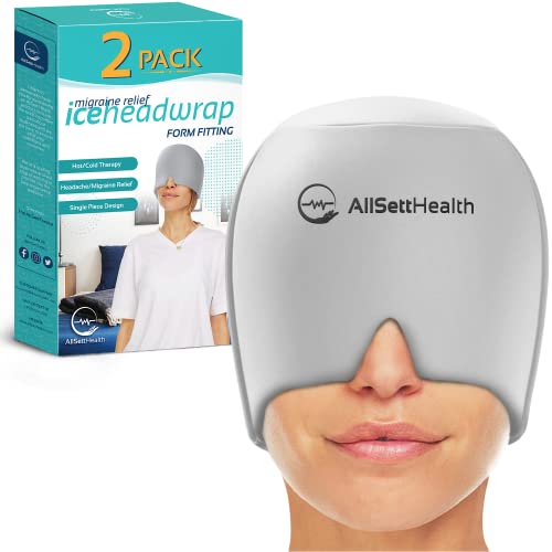 Migraine Relief Ice Cap – Hot & Cold Head Wrap