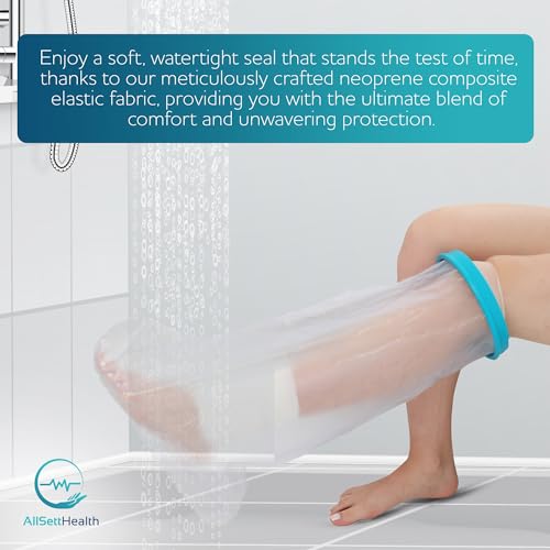 Large Leg Cast Cover for Shower – Waterproof Reusable Cast Protector
