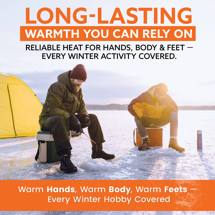 Hand, Toe & Body Warmers Variety Pack – 70 Count Air Activated Heat Packs