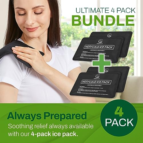 Soft Gel Ice Packs – 10” x 6” Hot & Cold Therapy