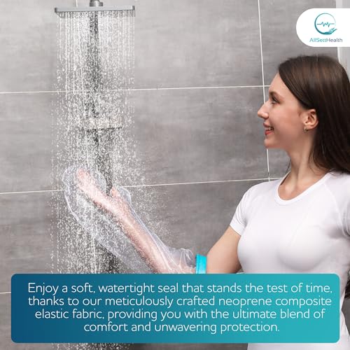 Waterproof Arm Cast Cover for Shower – Reusable Wound Protector