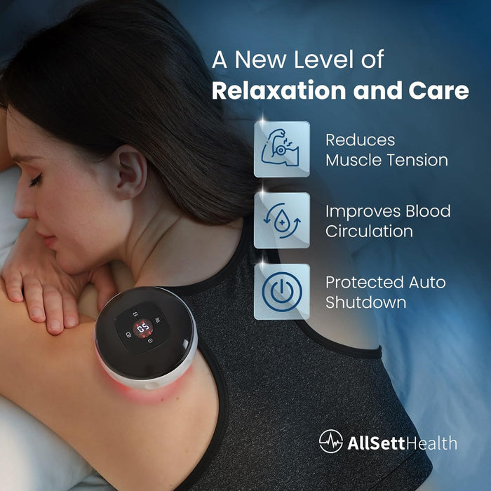 Electric Cupping Massager with Red Light – Full Body Kit