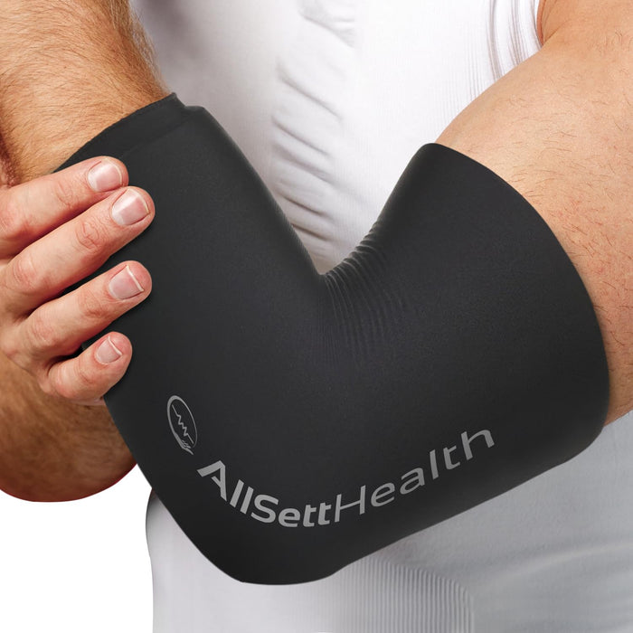Elbow Ice Pack Wrap – Hot & Cold Compression Sleeve for Elbow, Knee & Joint Pain Relief