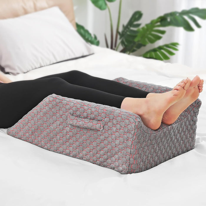 Double Leg Elevation Rest Pillow for Knee & Ankle Surgery
