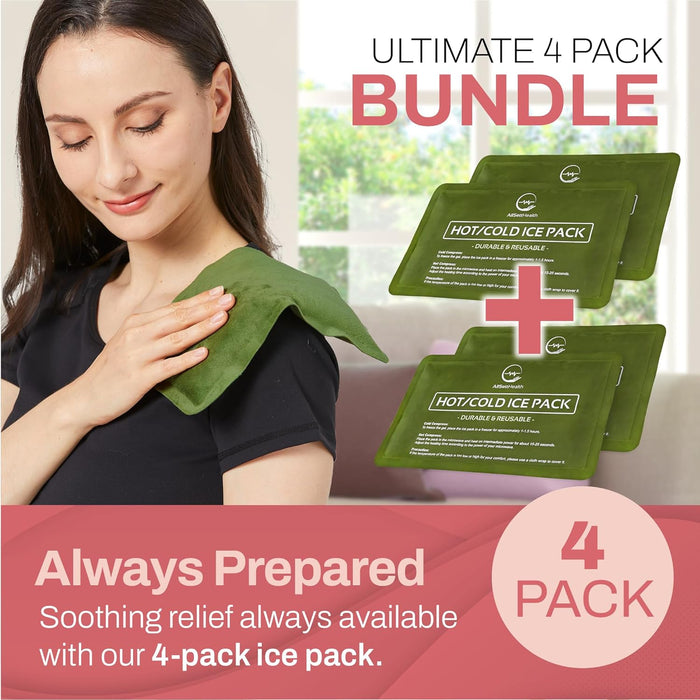 Soft Gel Ice Packs – 10” x 6” Hot & Cold Therapy