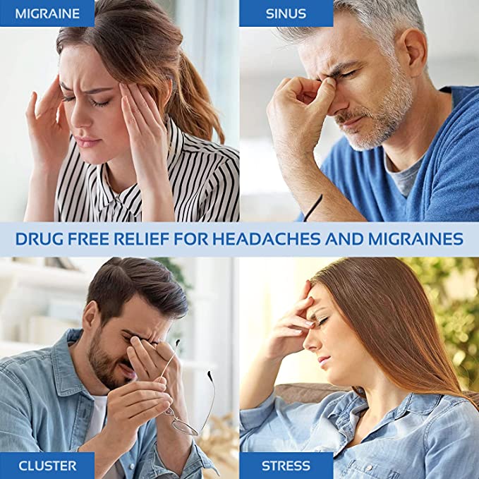 Migraine Relief Ice Cap – Hot & Cold Head Wrap