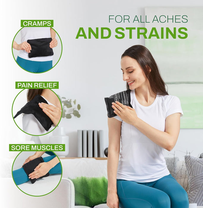 Soft Gel Ice Packs – 10” x 6” Hot & Cold Therapy