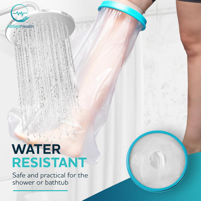 Large Leg Cast Cover for Shower – Waterproof Reusable Cast Protector
