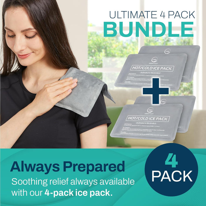 Soft Gel Ice Packs – 10” x 6” Hot & Cold Therapy