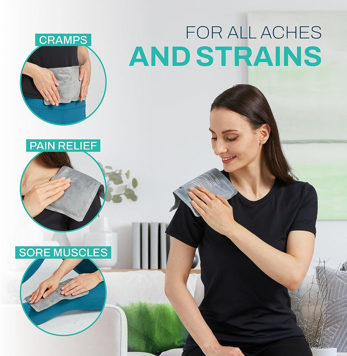 Soft Gel Ice Packs – 10” x 6” Hot & Cold Therapy