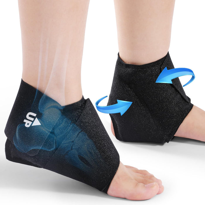 Hot & Cold Ankle Ice Wrap – Reusable Foot Therapy (2 Pack)