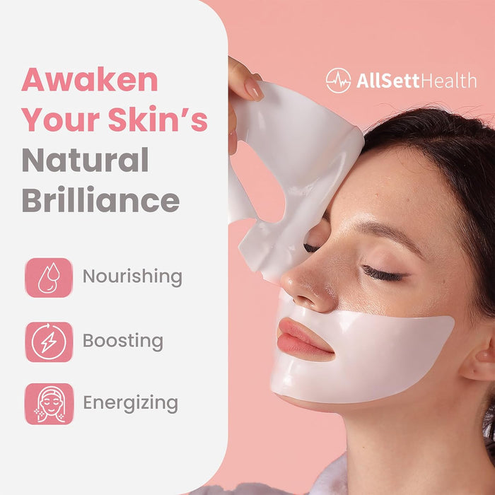 Bio Collagen Face Mask – Deep Hydrating Overnight Mask (4 Pack)