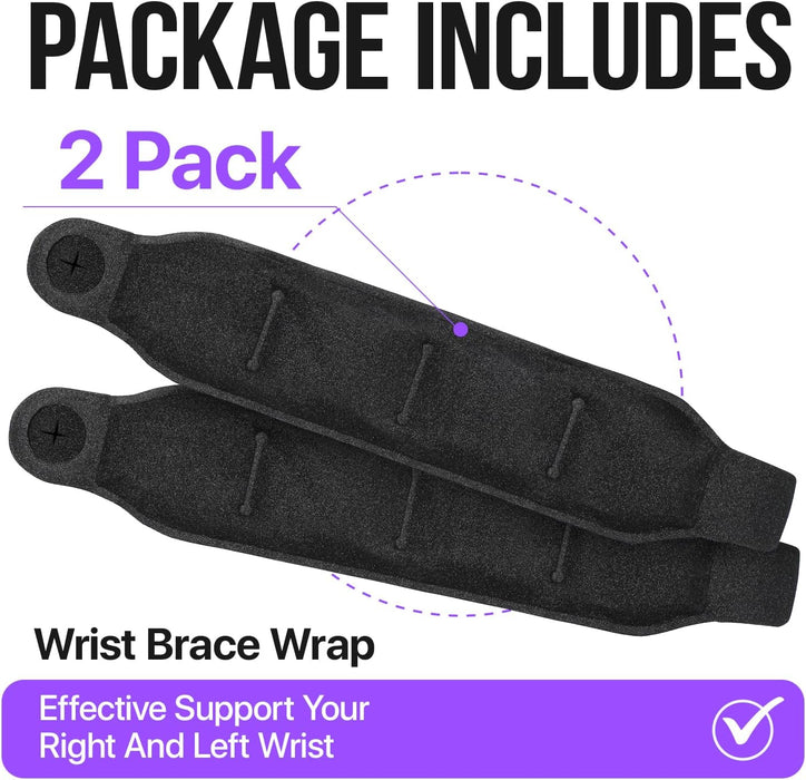 Wrist Ice Pack Wrap 2 Pack – Hot & Cold Therapy