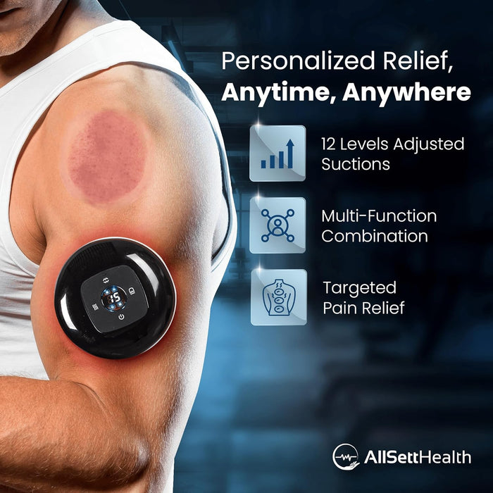 Electric Cupping Massager with Red Light – Full Body Kit