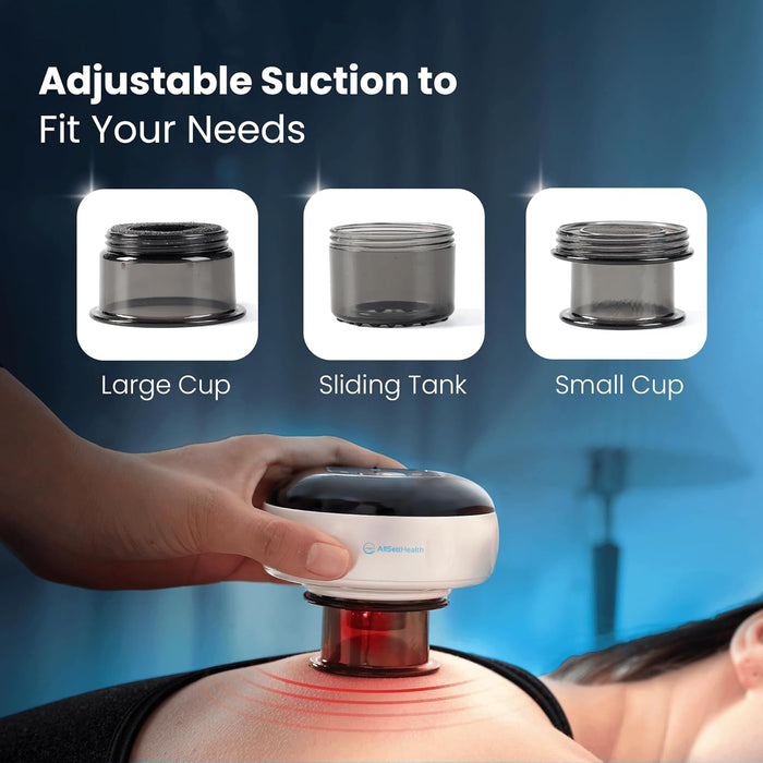 Electric Cupping Massager with Red Light – Full Body Kit