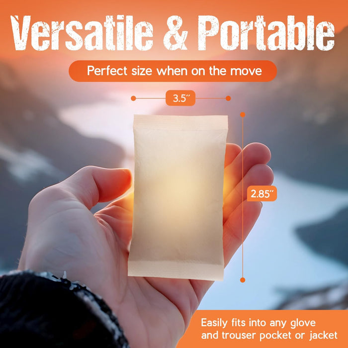 Hand Warmers – 40 Pairs Air Activated Heat Packs
