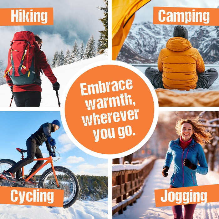 Hand Warmers – 40 Pairs Air Activated Heat Packs
