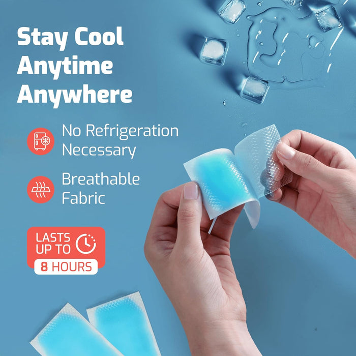 Cooling Patches for Kids – 20 Pack Fever Relief Patches (Blue)