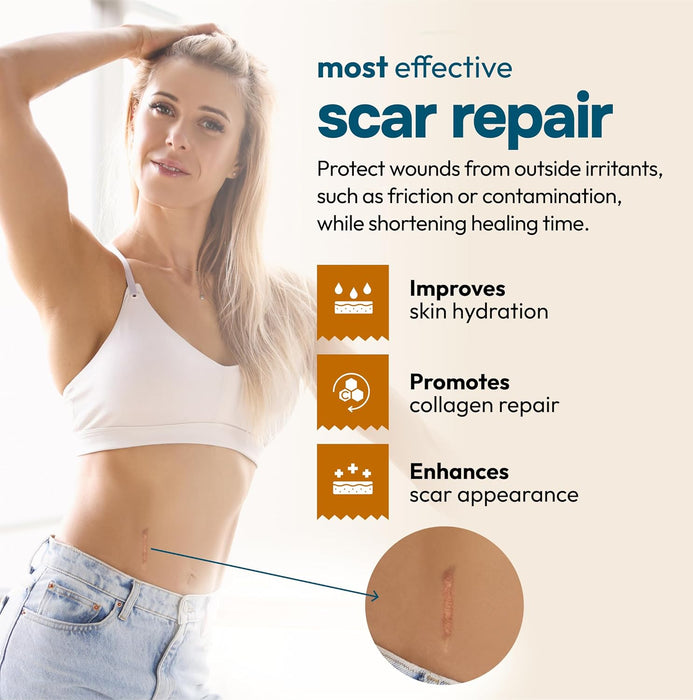 Silicone Scar Tape – Reusable Medical Grade Scar Sheets (60”)