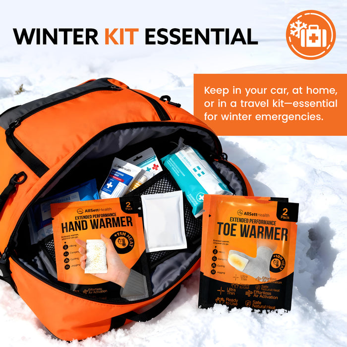 Hand and Toe Warmers Variety Pack – 100 Piece for Cold Weather