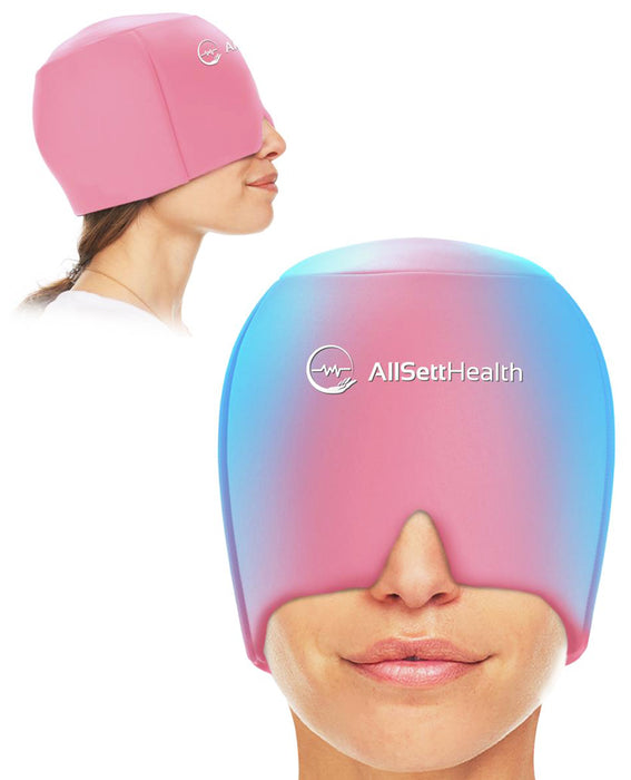 Migraine Relief Ice Cap – Hot & Cold Head Wrap