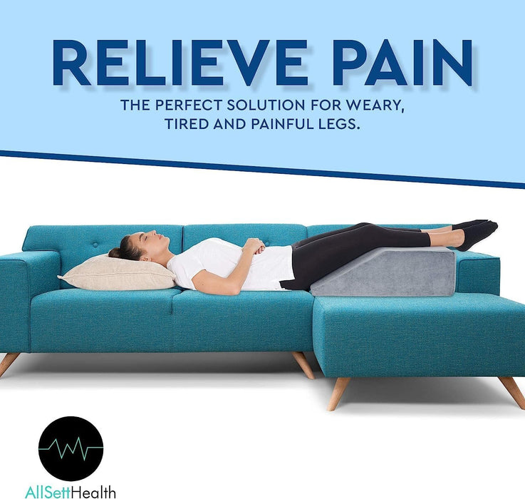 Leg Elevation Pillow – Foam Wedge for Knee, Hip & Foot Pain