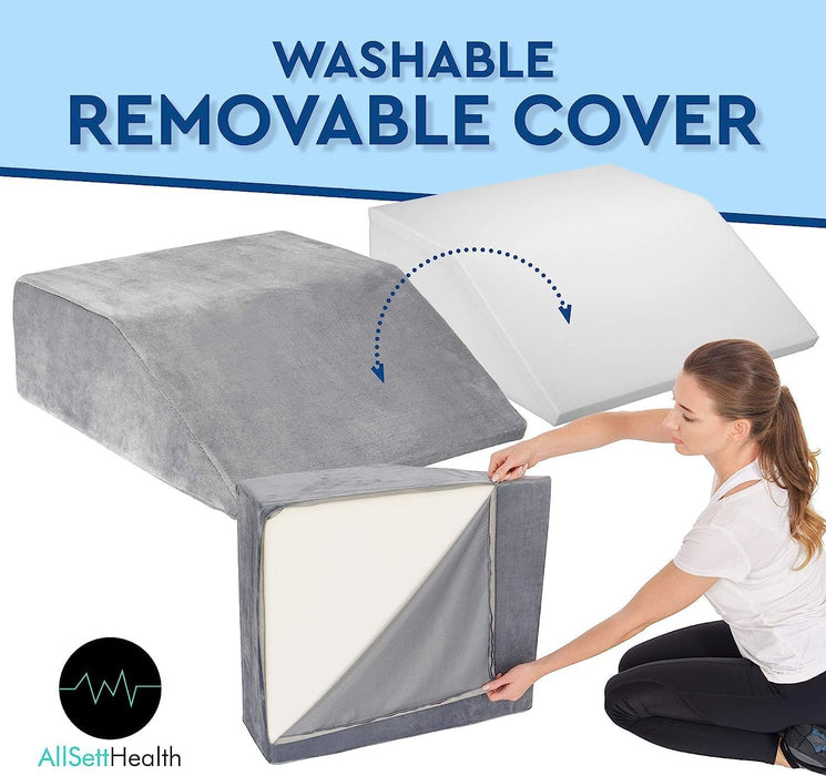 Leg Elevation Pillow – Foam Wedge for Knee, Hip & Foot Pain